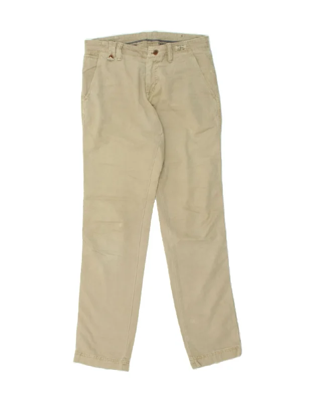 Casual Coats TOMMY HILFIGER Mens Slim Chino Trousers W31 L34 Beige Cotton