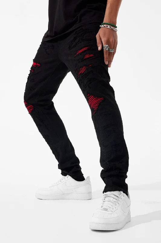 Tailored Trousers Ross - Renaissance Denim (Jet Black)