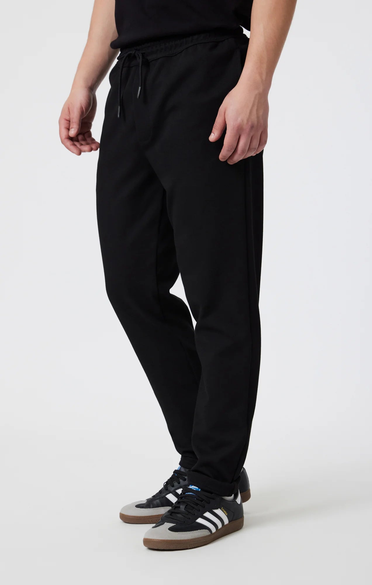 Slim-fit Shirts Black Joggers