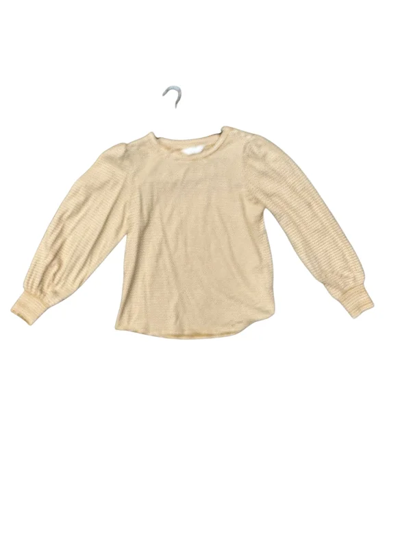 Casual Jackets Top Long Sleeve By Lc Lauren Conrad In Yellow, Size: S