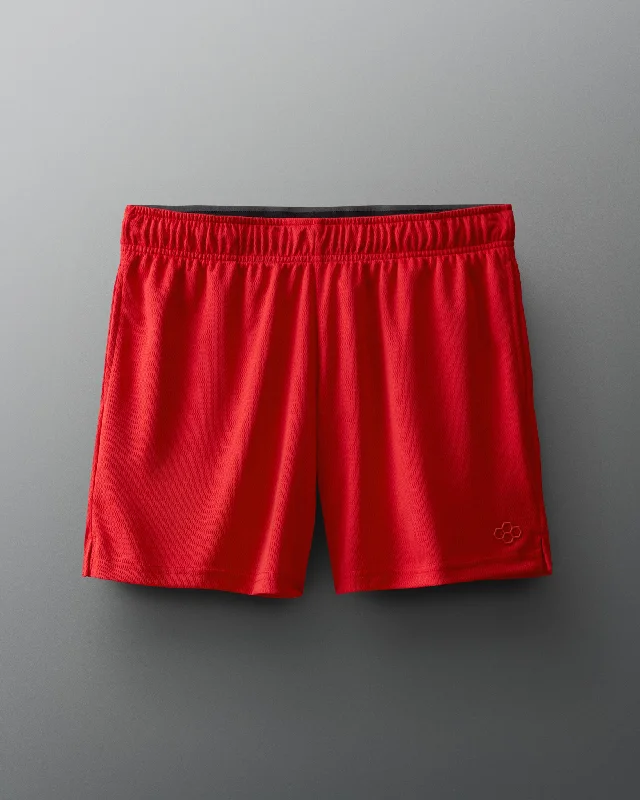 Stylish Trousers RUDIS 6" 2.0 Mesh Shorts - Red