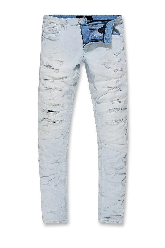 Comfy Sweatpants Sean - High Point Denim (Iced White)