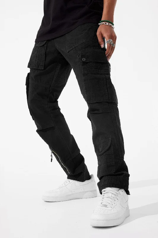 Sporty Looks Xavier - Divinity Cargo Pants (Black)