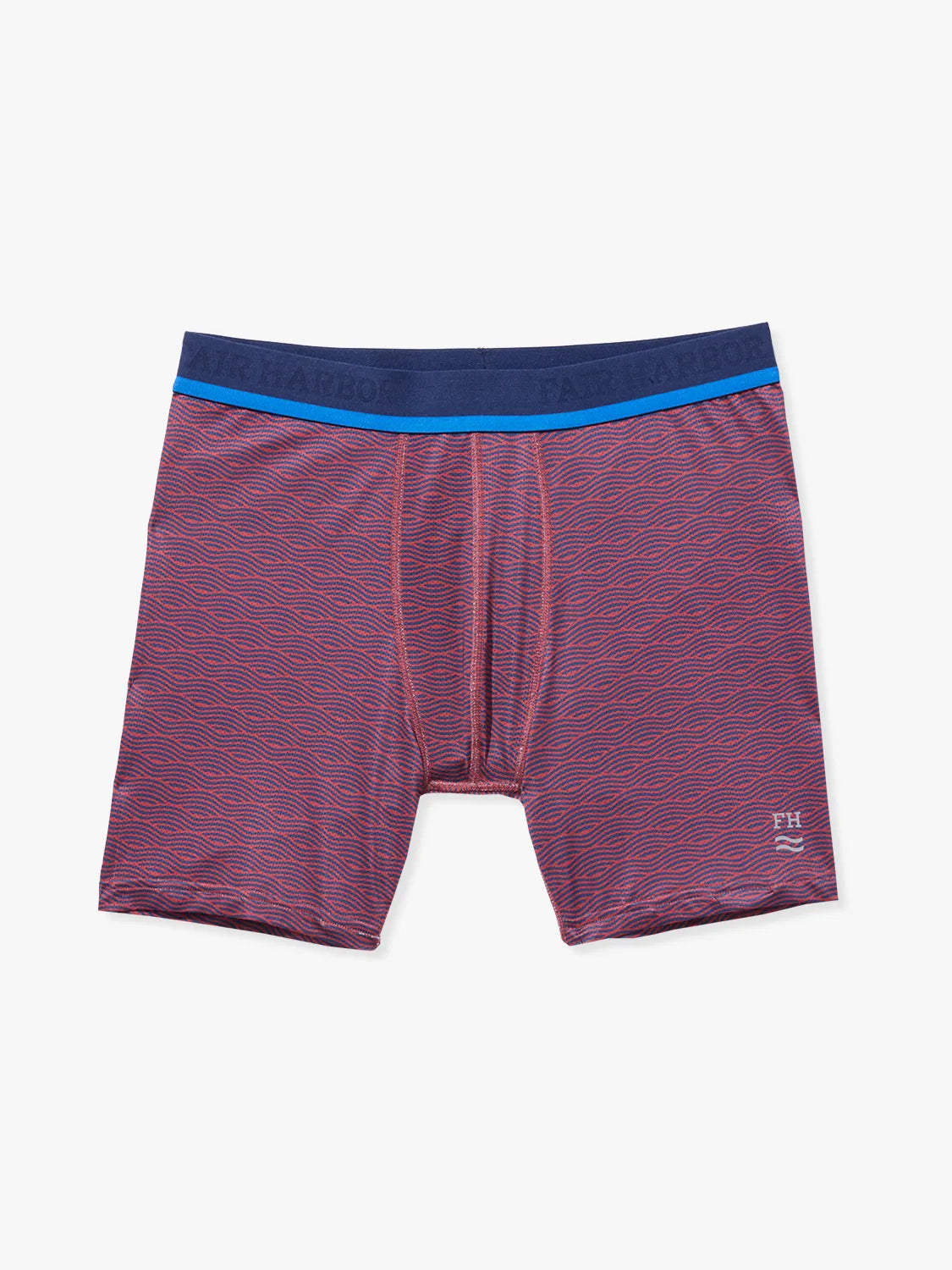 Classic Hoodies The BreezeKnit Boxer Brief | Red Waves