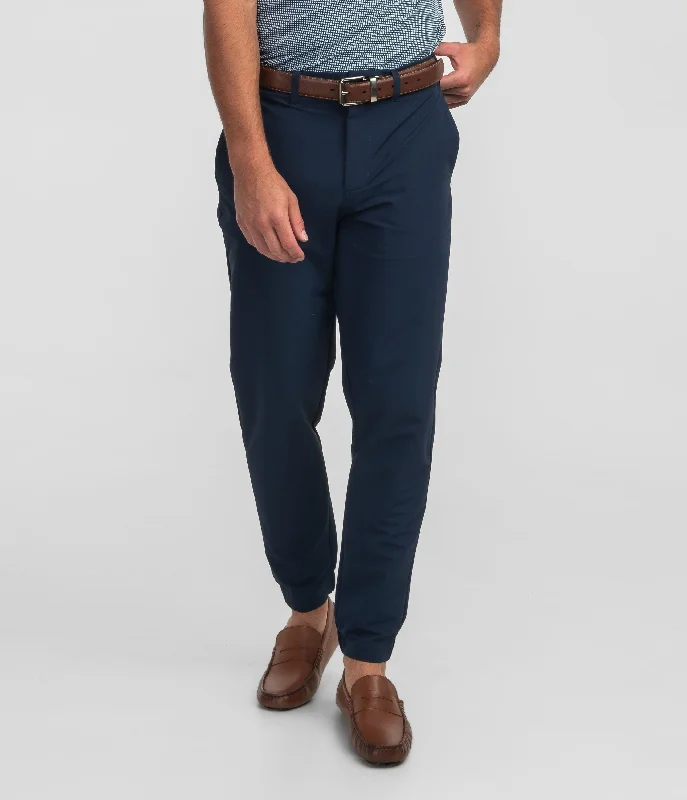 Slim Trousers Nomad Joggers - Esquire Navy