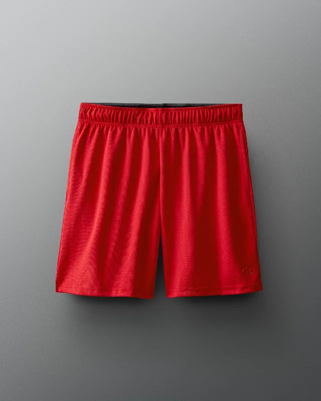 High-neck Sweaters RUDIS 8" 2.0 Mesh Shorts - Red