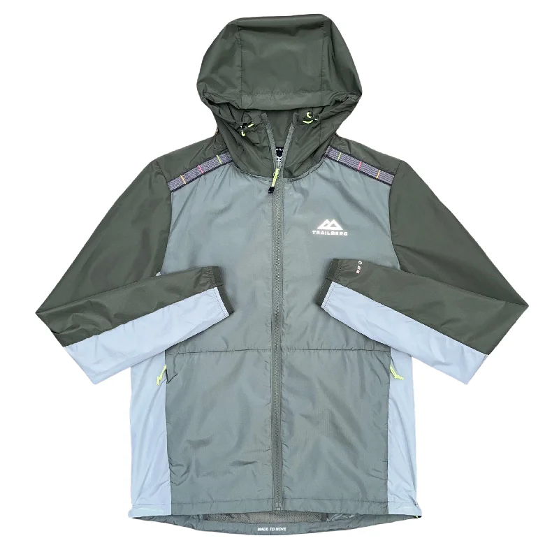 Rugged Jeans Trailberg Triathlon 2.0 Windbreaker - Sage Green