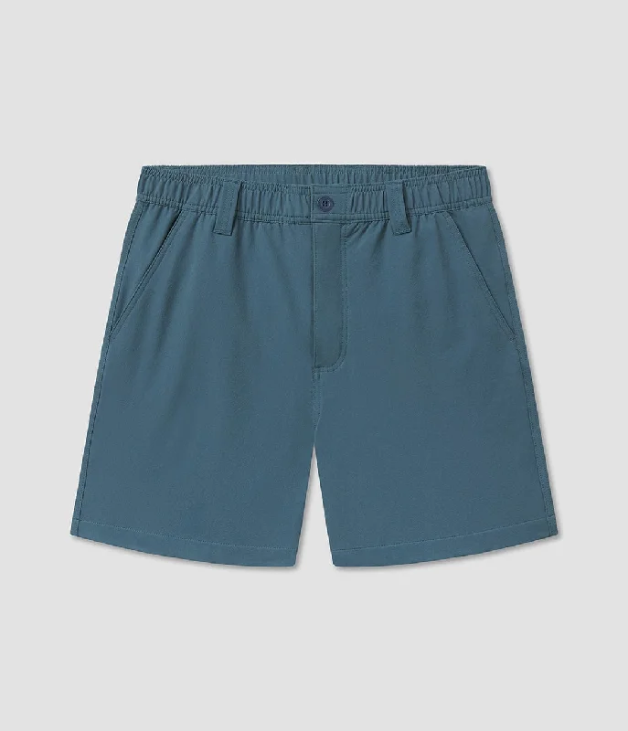 Stylish Polos Nomad Shorts (6" inseam) - Blue Fusion