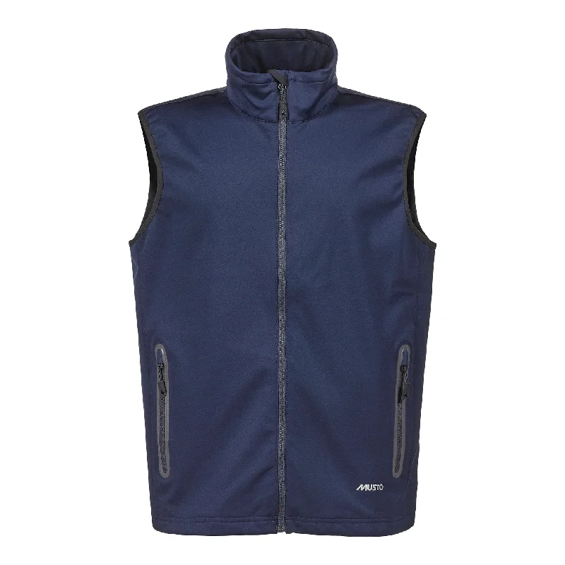 Stylish Trousers MUSTO Essential Softshell Gilet NAVY (Online only*)