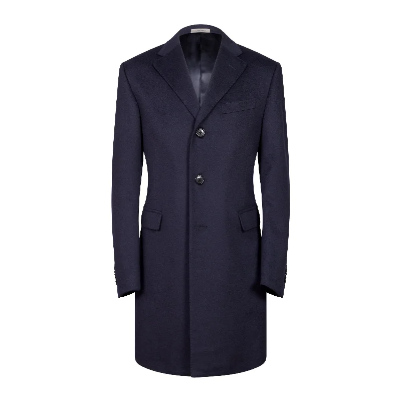 Casual Trousers CORNELIANI Wool Top Coat NAVY REG