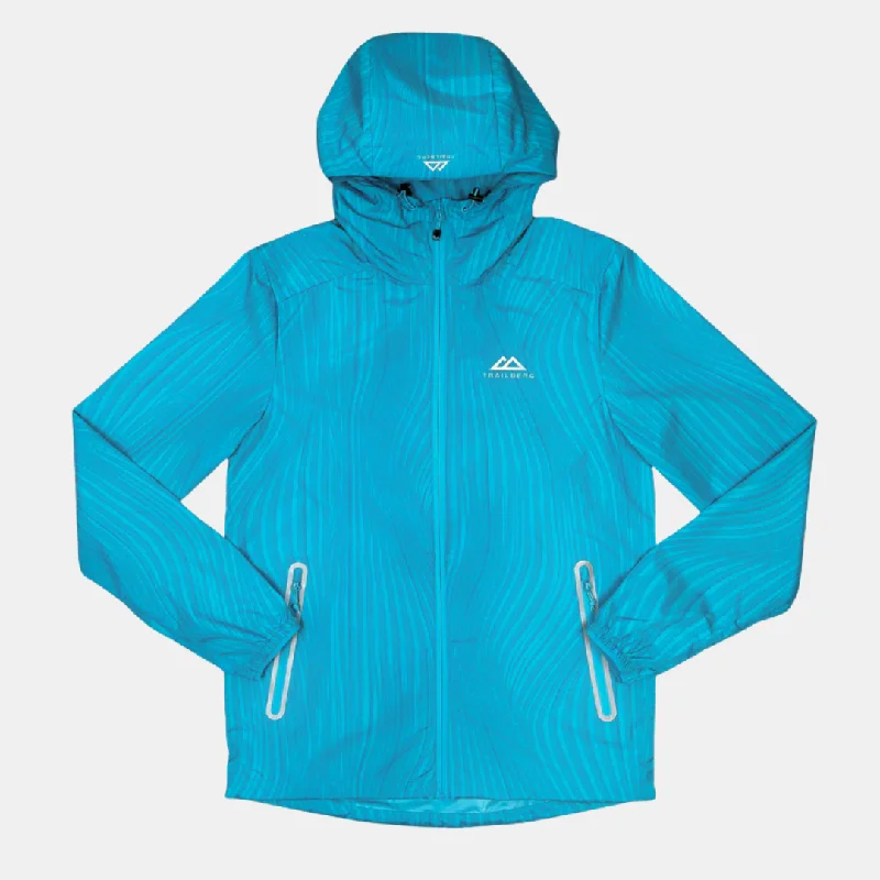 Summer Fashion Trailberg Vertex Windbreaker - Aqua/Scuba Blue