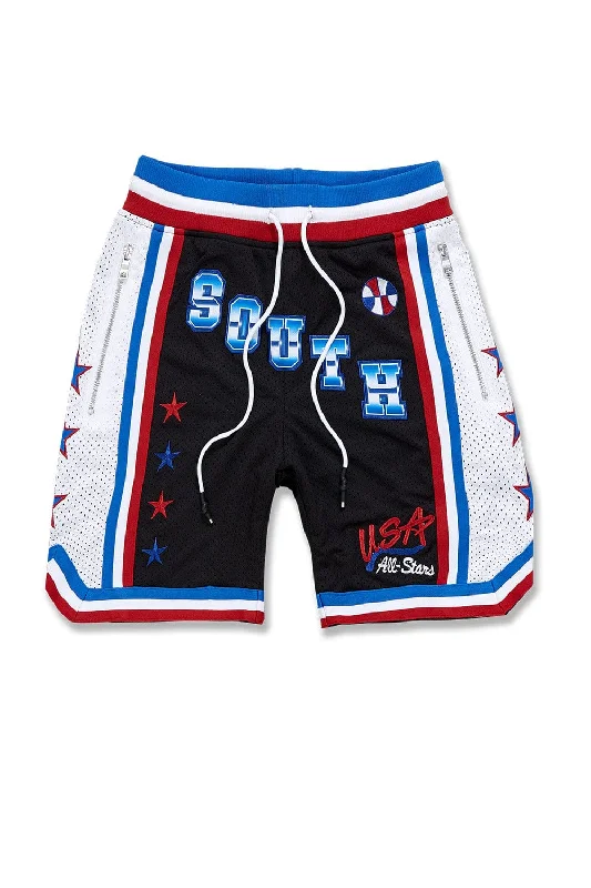 Printed Shirts Retro - All Star Basketball Shorts (Dirty South)