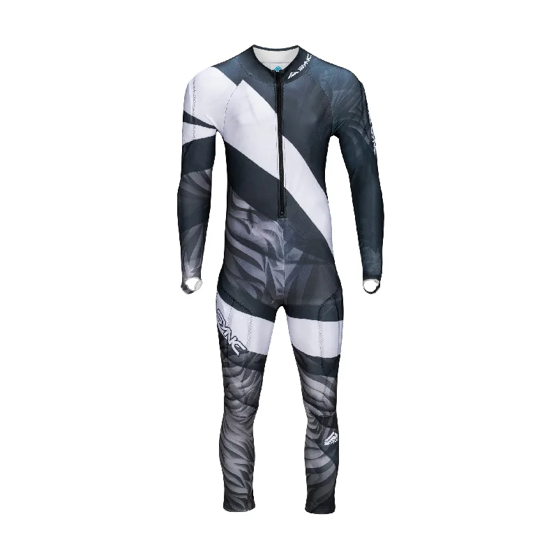 Modern Denim Tiger Adult Race Suit - Black