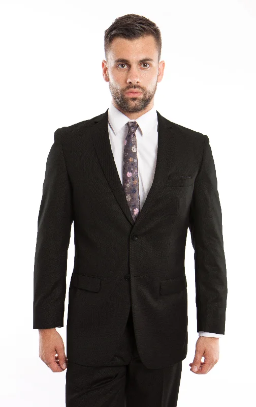 Street Denim Black Suit For Men Formal Suits For All Ocassions