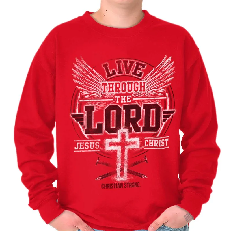 Casual Coats Through the Lord Crewneck Sweatshirt