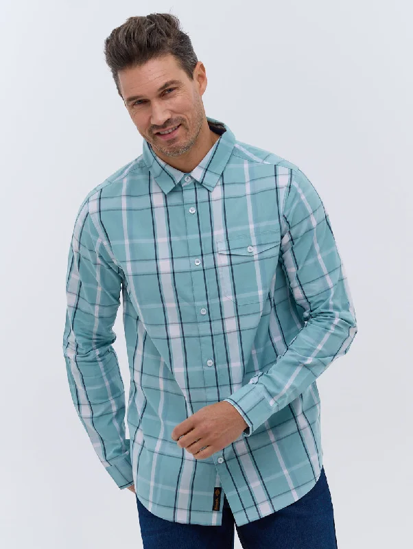 Sporty Sneakers Gambi Long Sleeve Check Shirt