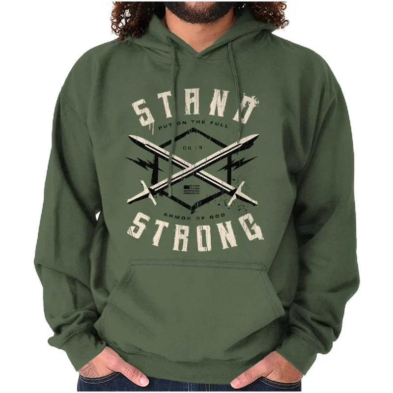 Classic Hoodies Stand Strong Hoodie