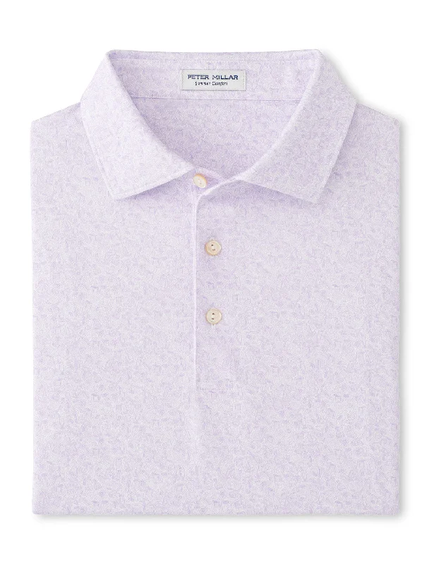 Designer Scarves Peter Millar Men's Getaway Performance Jersey Polo Shirt - White