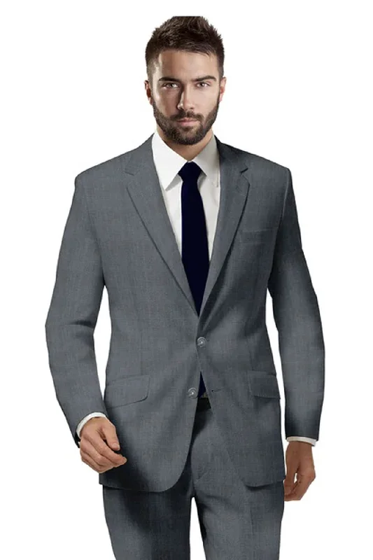 Trendy Jeans Grey Birds Eye Suit