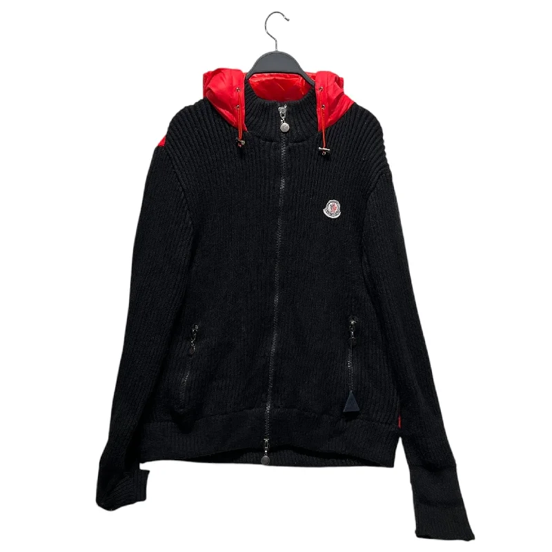 Button-down Shirts MONCLER/Puffer Jkt/L/Nylon/RED/half knit