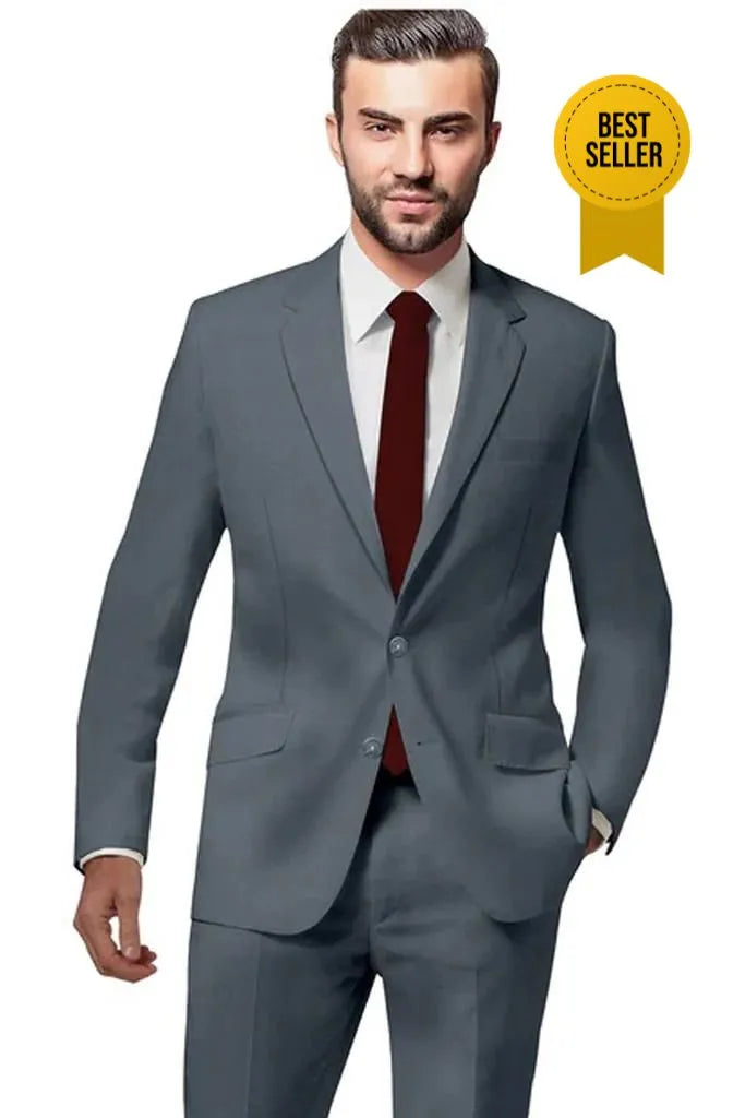 Street Boots New York Grey Suit