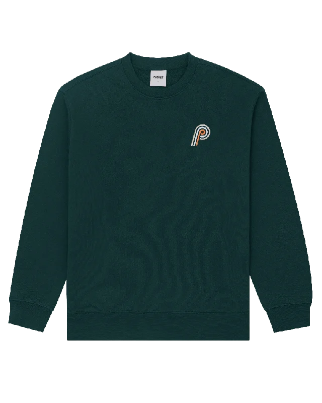 Knit Sweaters Poplar Sweatshirt in Deep Green