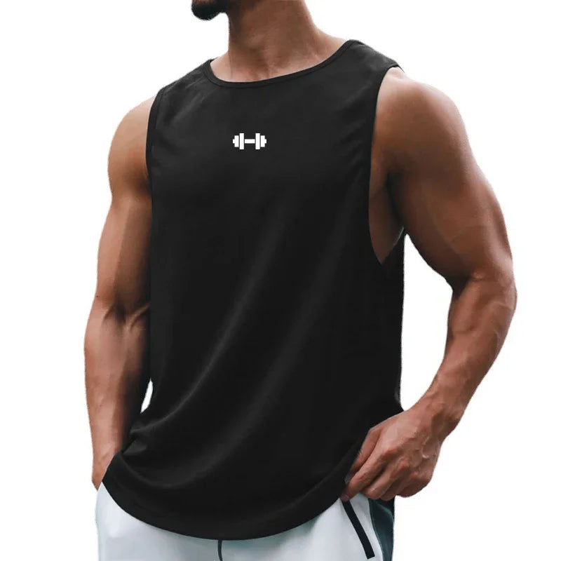 Formal Wear Summer Mens Gym Tank Tops Fitness Clothing Mesh Quick Dry Loose Fit Bodybuilding Sleeveless T Shirts Men Fashion Basketball Vest