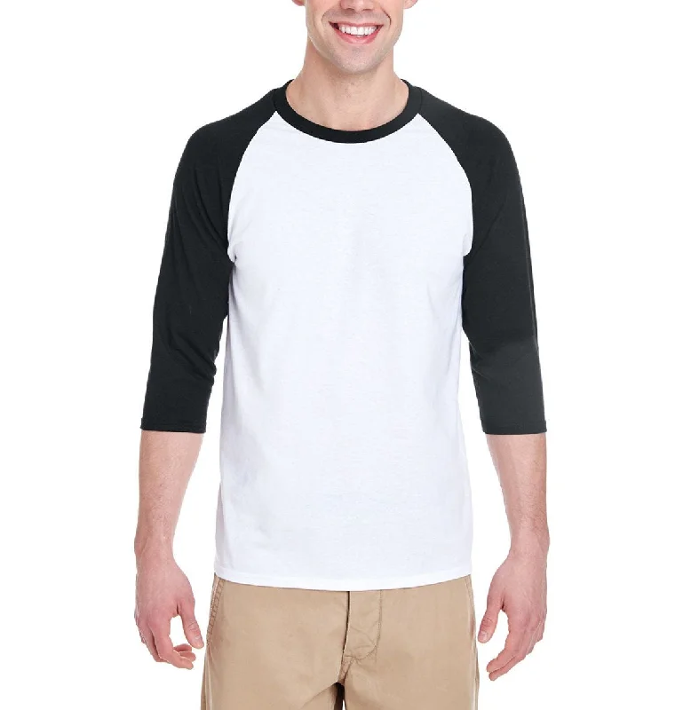 Trendy Jeans Men's 3/4 Sleeve Raglan Baseball T-Shirt