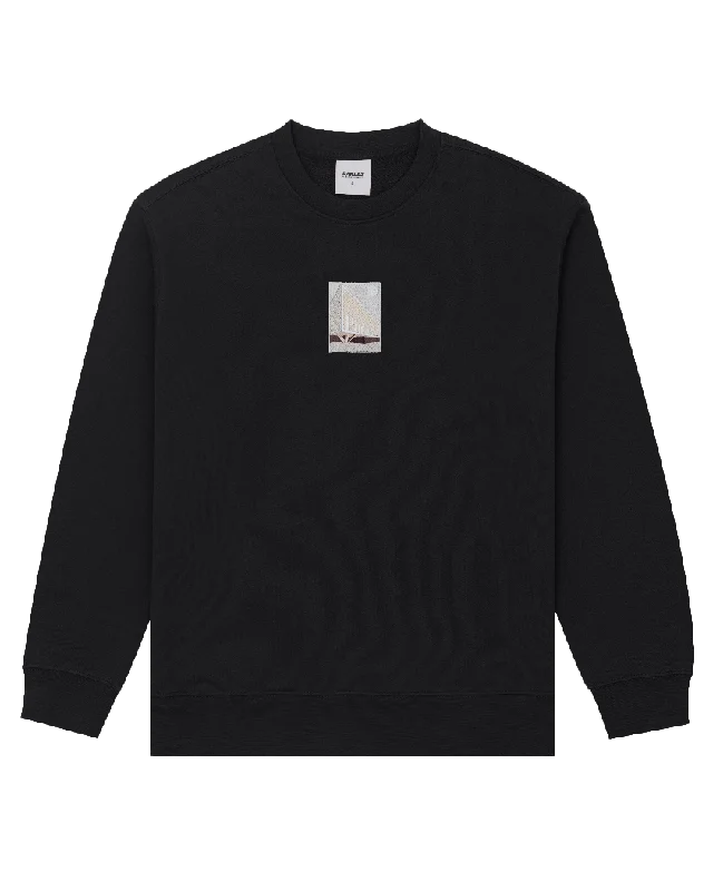 Graphic Sweatshirts Longwood Sweatshirt in Black