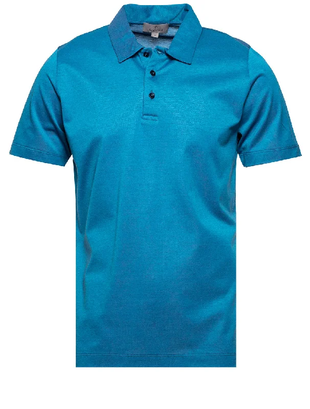 Casual Footwear Pique Polo Shirt Teal