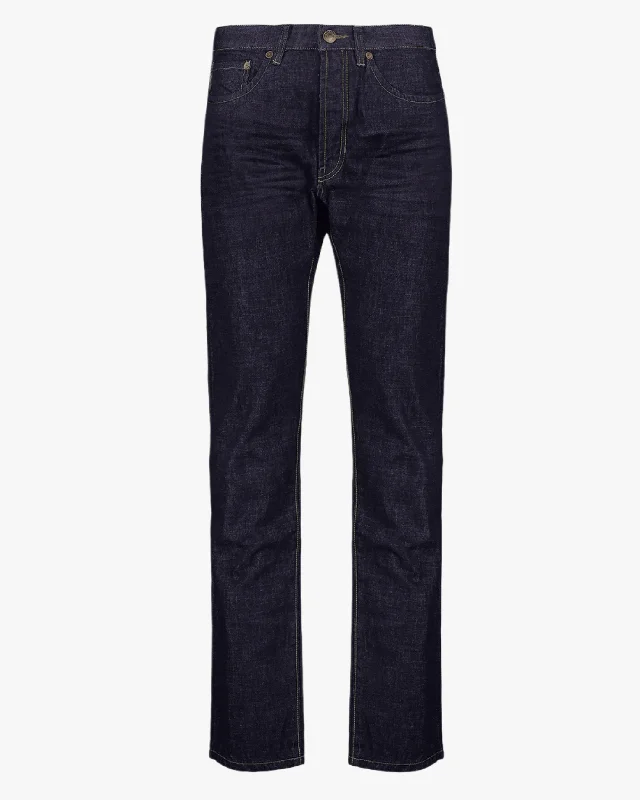 Chinos Style Straight Leg (Dark Whisker)