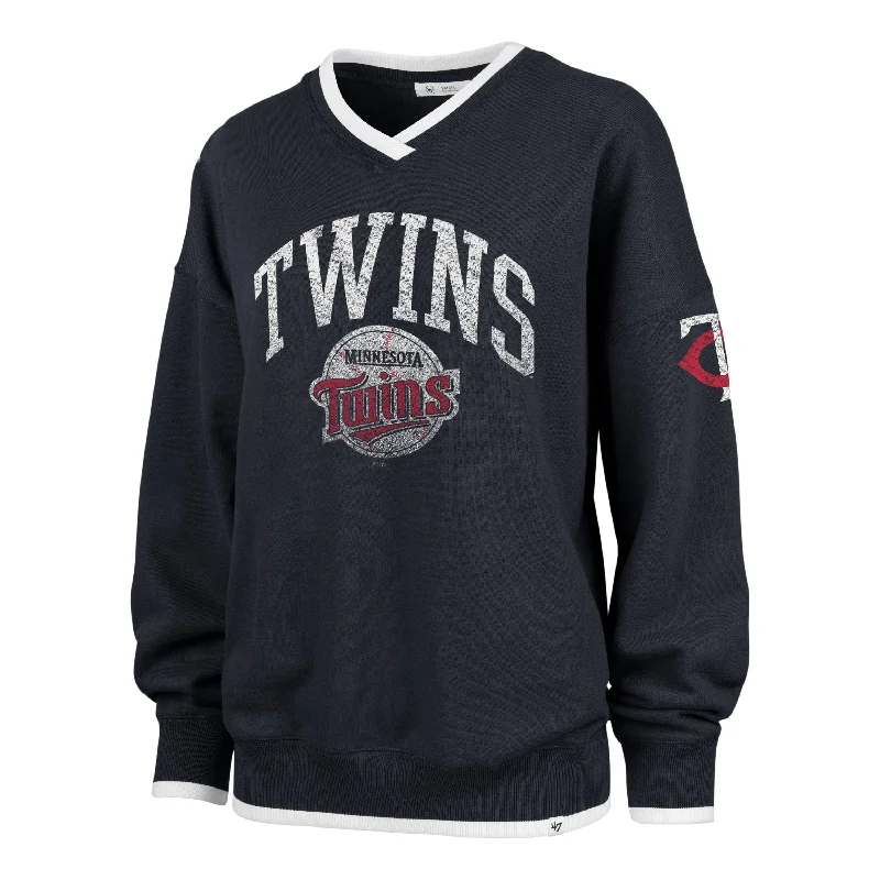 Tailored Blazers MINNESOTA TWINS COOPERSTOWN WAX PACK DAZE EIGHTIES '47 PULLOVER WOMENS