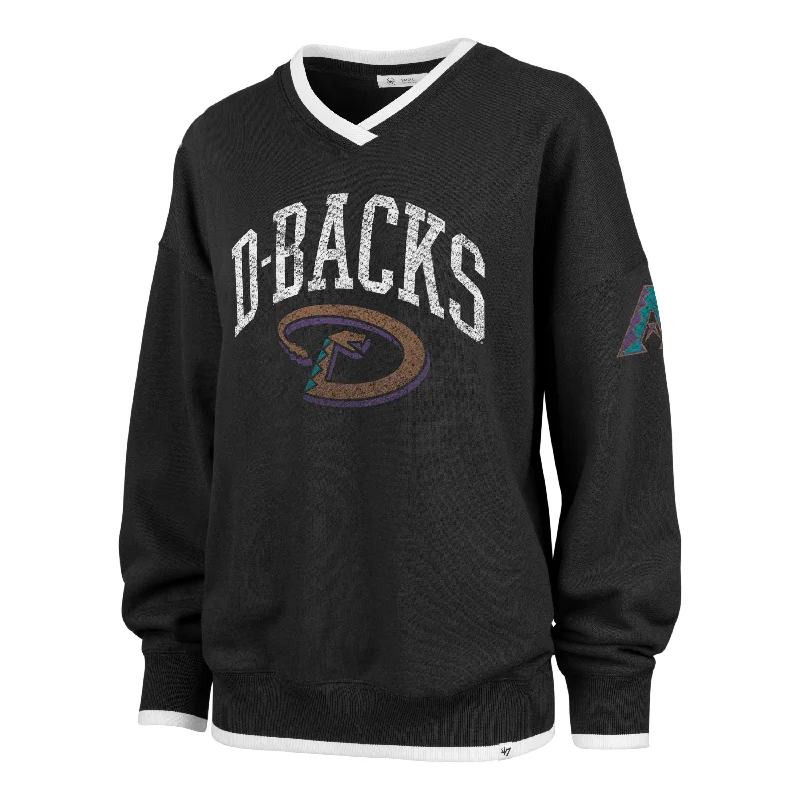 Designer Outerwear ARIZONA DIAMONDBACKS COOPERSTOWN WAX PACK DAZE EIGHTIES '47 PULLOVER WOMENS