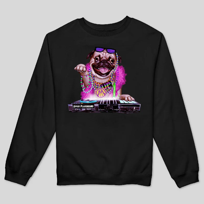 Relaxed Shirts PUG LYFE MEN'S SWEATSHIRT