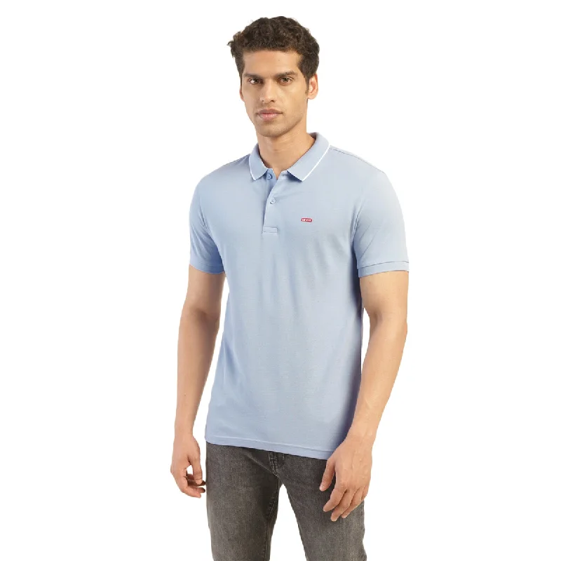 Minimalist Fashion Men's Solid Polo T-shirt