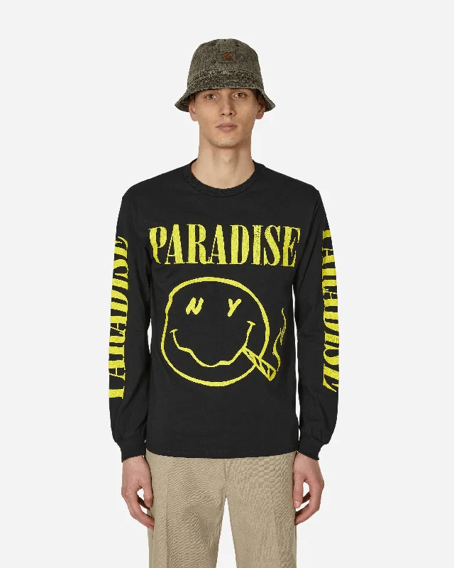 Urban Sneakers Nirvana In PARADIS3 Longsleeve T-Shirt Black