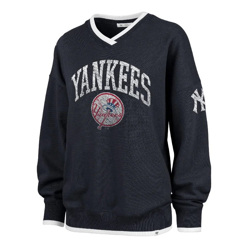 Modern Denim NEW YORK YANKEES COOPERSTOWN WAX PACK DAZE EIGHTIES '47 PULLOVER WOMENS