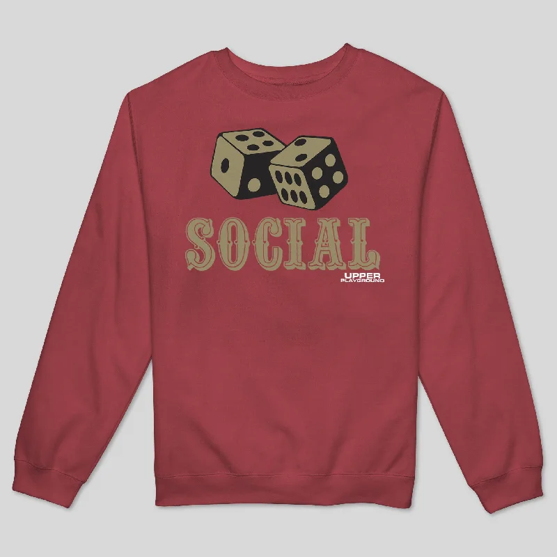 Funky Socks SOCIAL MEN'S SWEATSHIRT