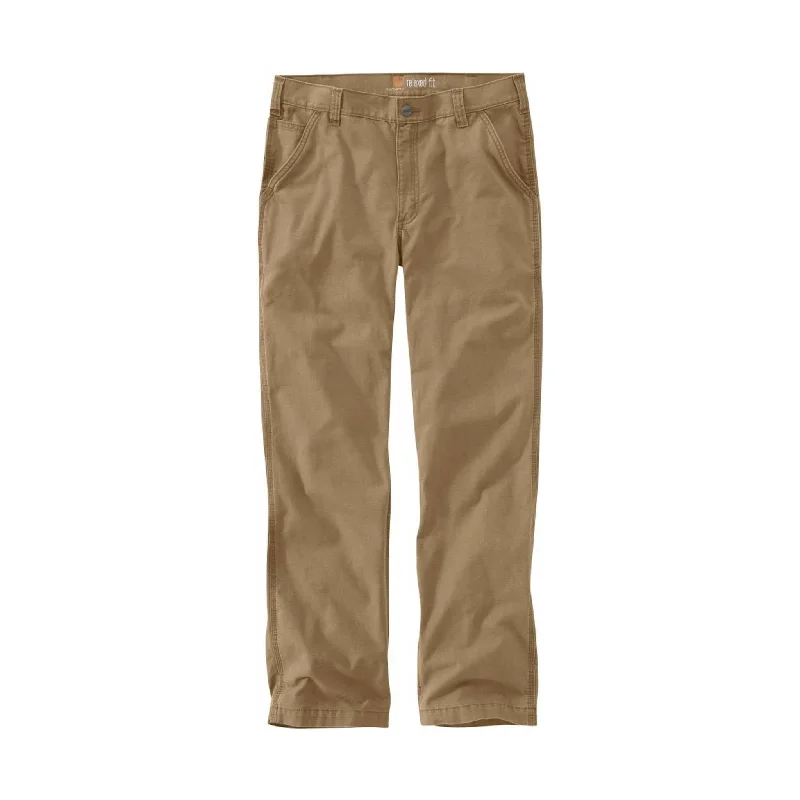 Dress Shoes Carhartt Men's Rugged Flex® Rigby Relaxed Fit Pant - Dark Khaki