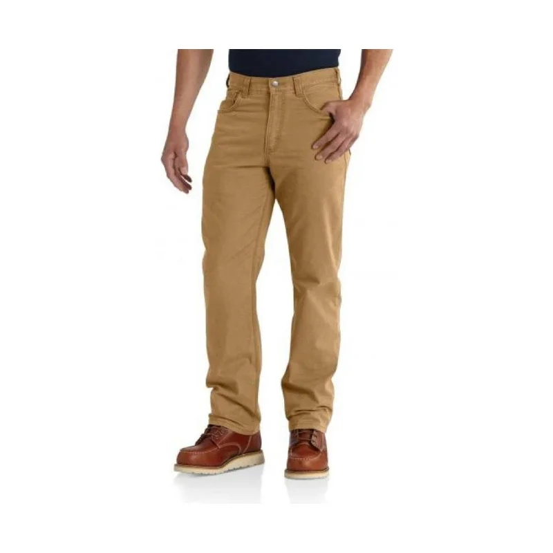 Cool Hoodies Carhartt Men's Rugged Flex® Rigby Five Pocket Relaxed Fit Pant - Hickory