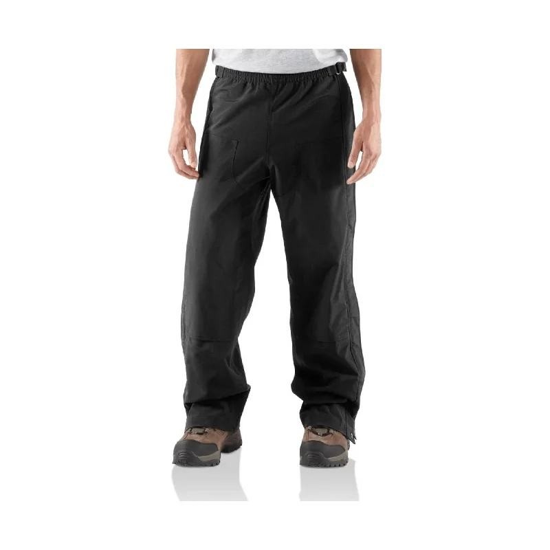 Designer Outerwear Carhartt Men's Shoreline Rain Pants - Black FINAL SALE