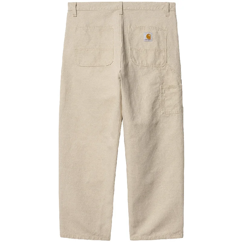 Chinos Style CARHARTT WIP WALTER DOUBLE KNEE PANT // NATURAL (RINSED)