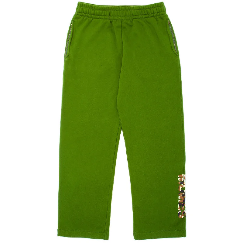 Stylish Hats MÔMES CAMO SWEATPANT // GREEN