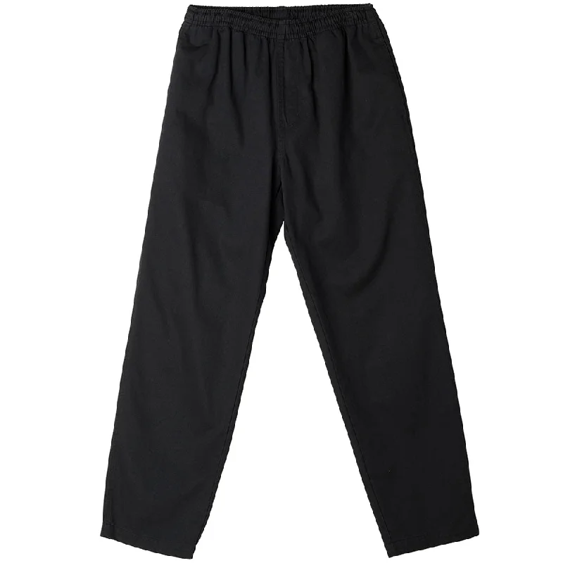 Jogger Pants OBEY EASY TWILL PANT // BLACK