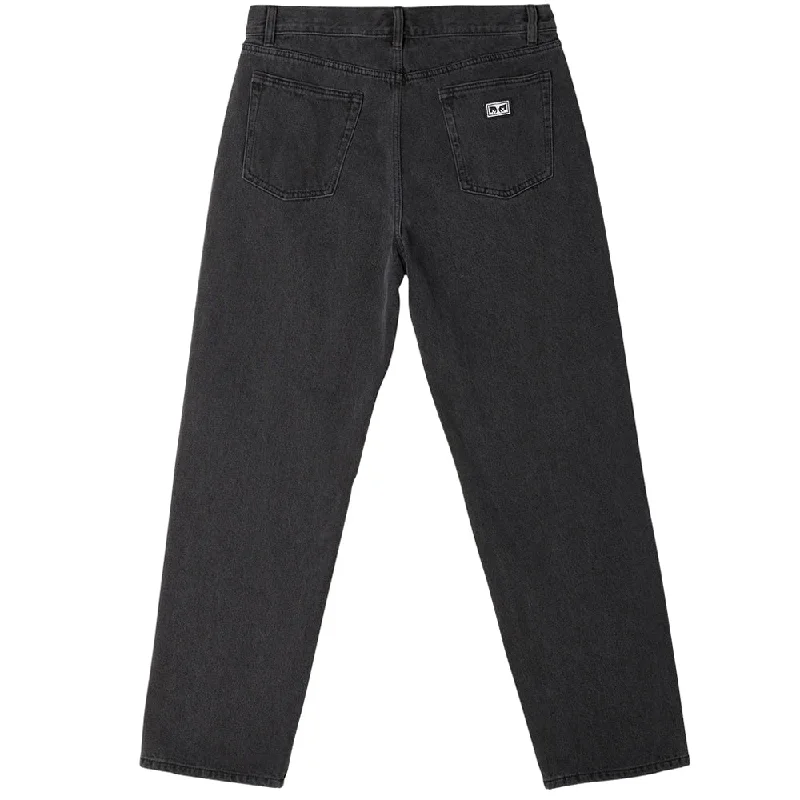 Fashion Accessories OBEY HARDWORK DENIM PANT // FADED BLACK