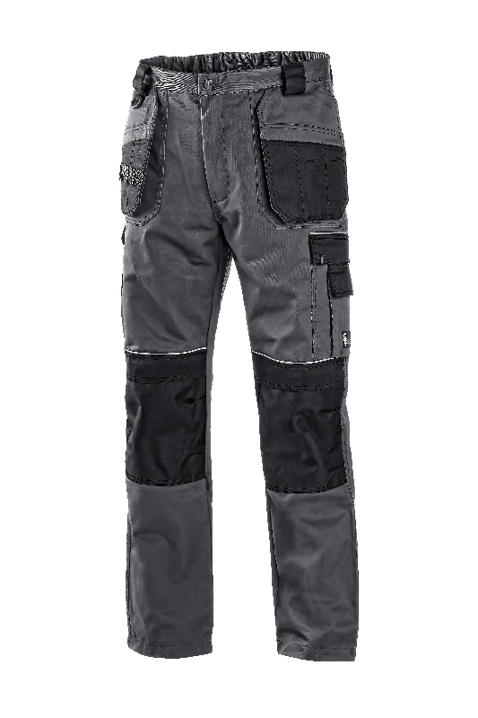 Stylish Trousers Pants CXS ORION TEODOR PLUS, men´s, grey-black