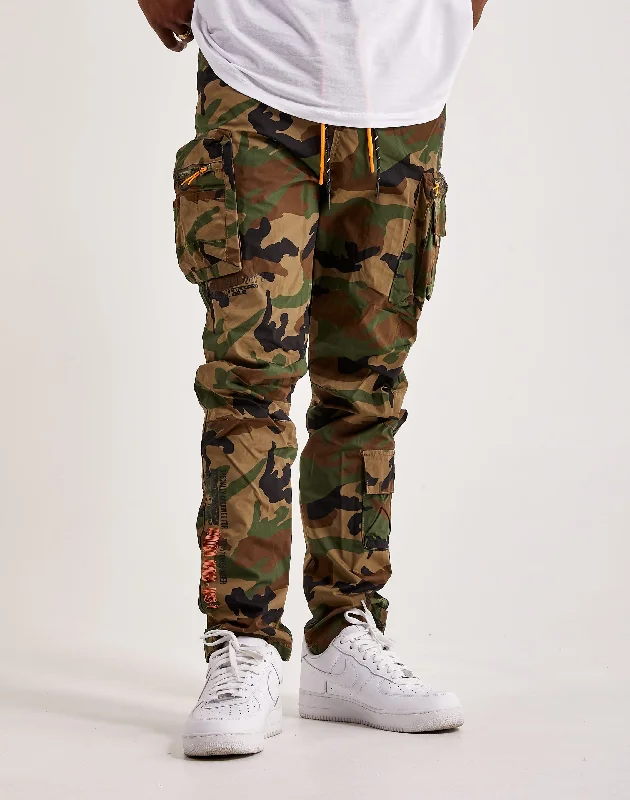 Tailored Trousers Smoke Rise Nylon Utility Cargo Pants