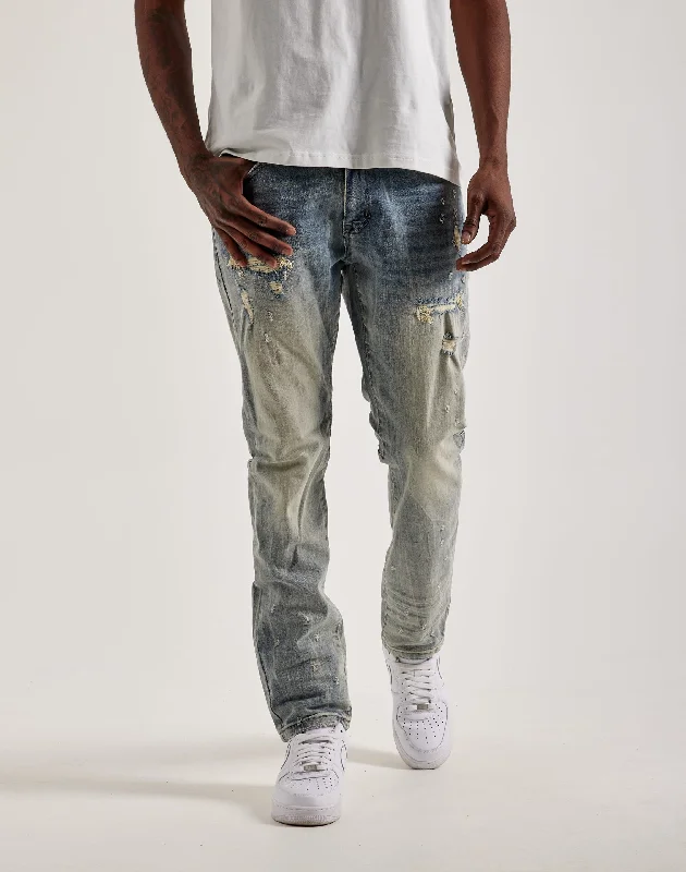 Formal Wear Smoke Rise Rip & Repair Jeans