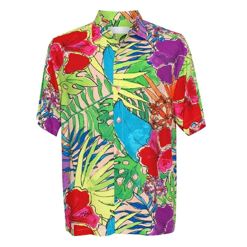 Wool Suits Men's Retro Shirt - Paradise