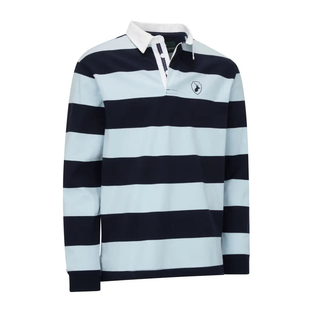 Stylish Polos New Forest Classic Stripe Rugby Shirt